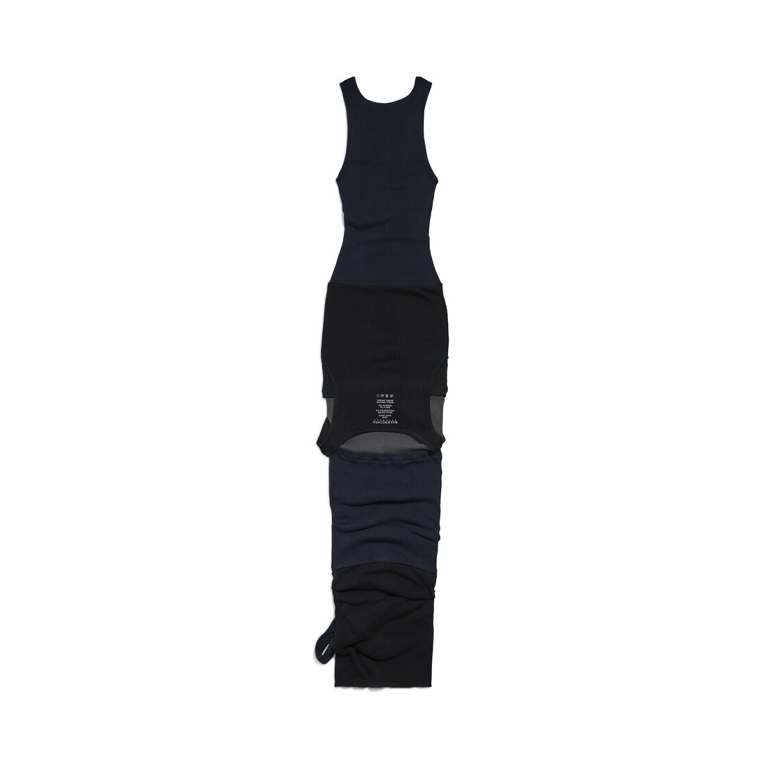 ワンピース BALENCIAGA FW25 'Upside Down' dress (831075T3390 1060) Women's Upside Down Dress in Black/navy/grey | Balenciaga CA