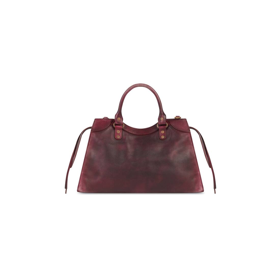 Neo Classic Top Handle Bag in BURGUNDY Balenciaga US