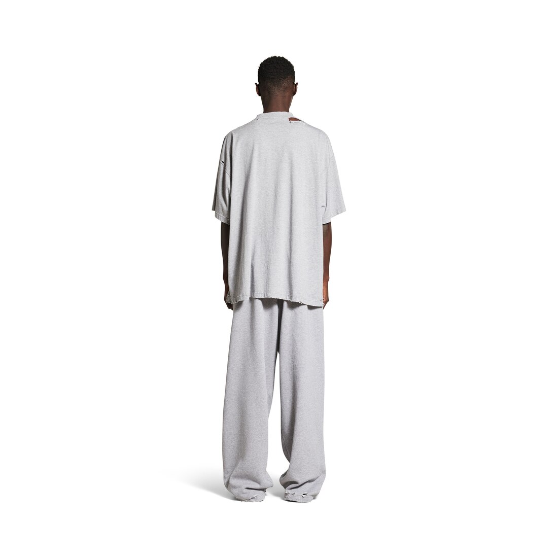 【BALENCIAGA】InternationalTシャツオーバーサイズヘザーグレー International T-shirt Oversized in Heather Grey | Balenciaga US