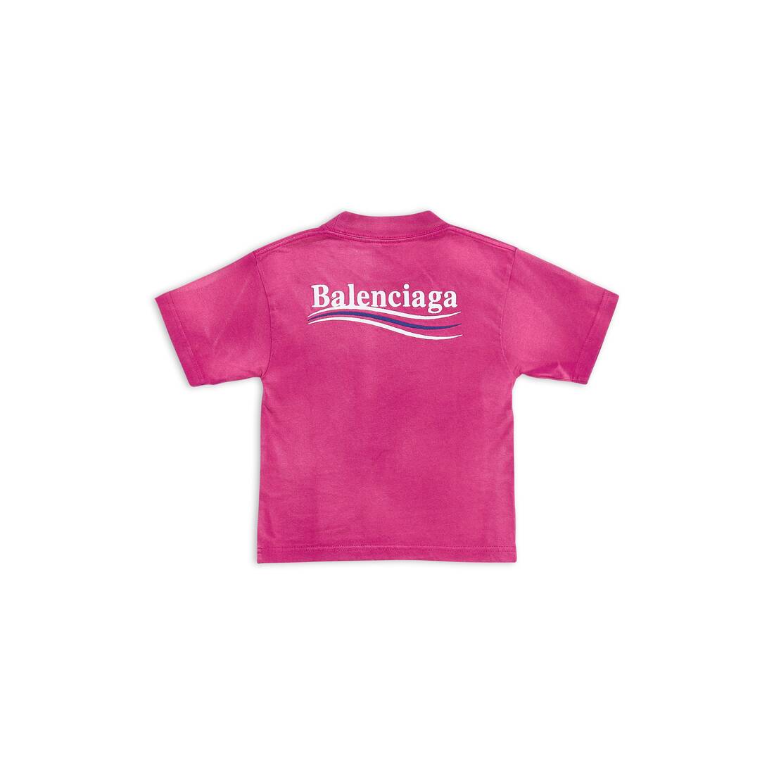 Balenciaga Large Fit logoprint Tshirt pink  MODES