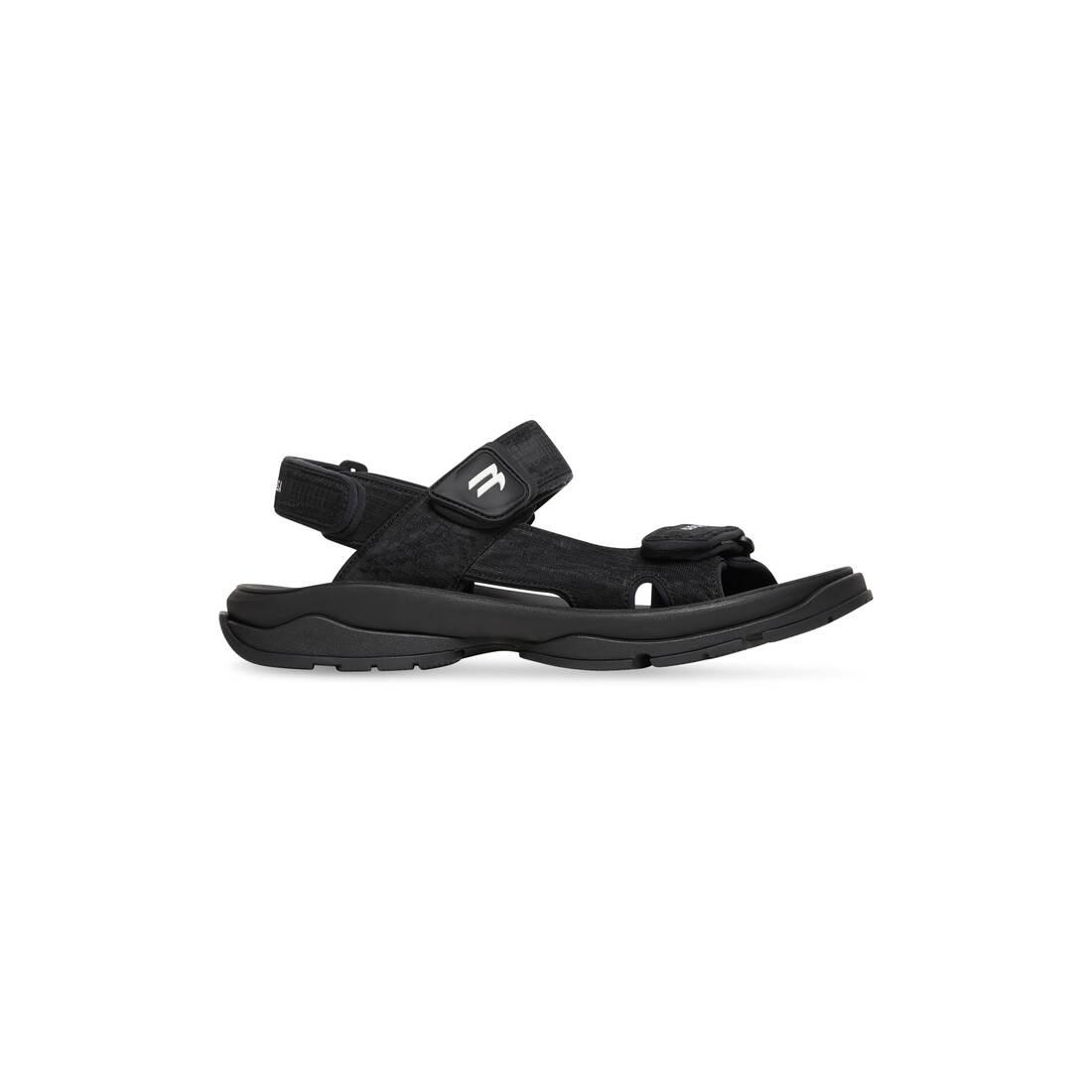 Mens Pool Slide Sandal in Blackwhite  Balenciaga US