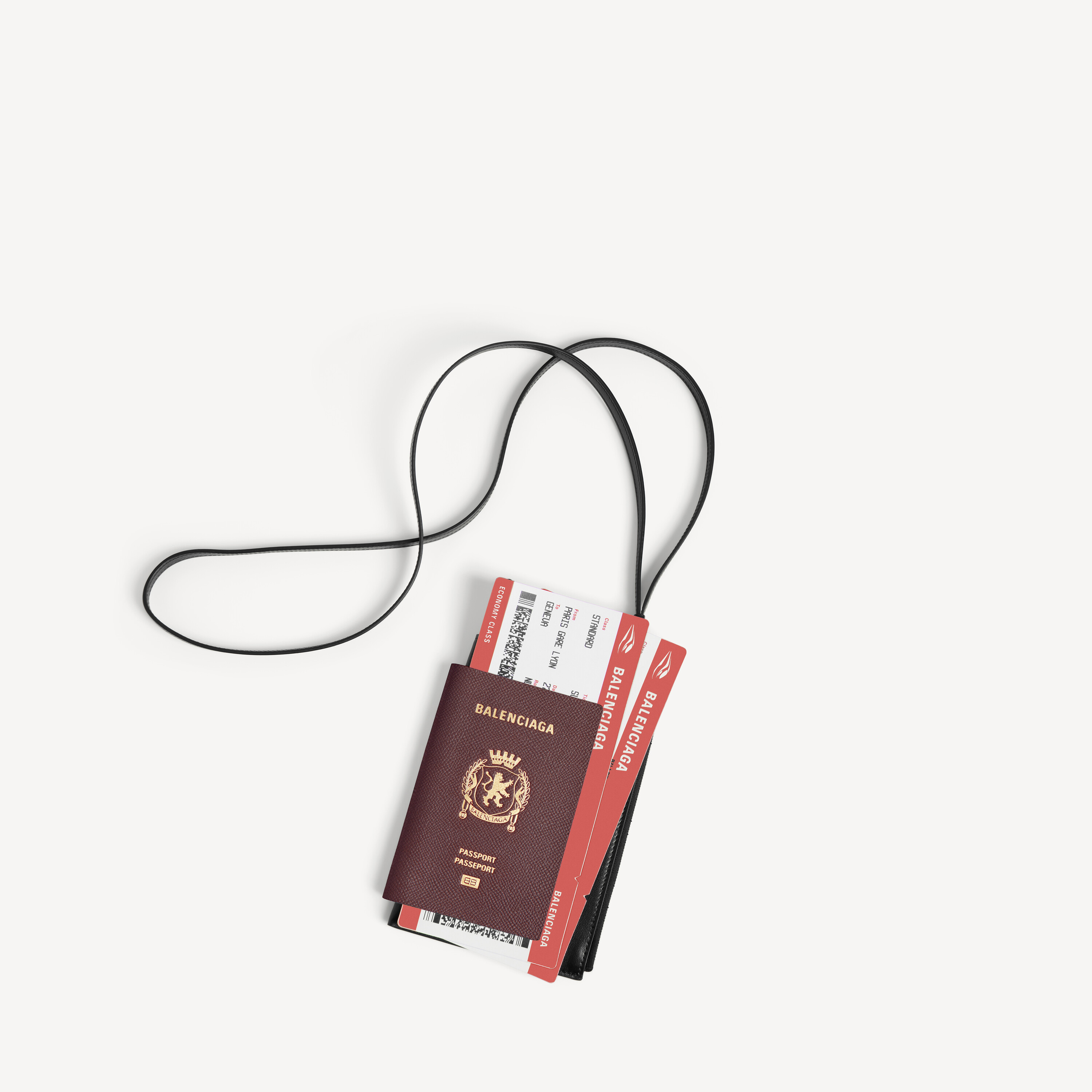 Balenciaga passport phone holder