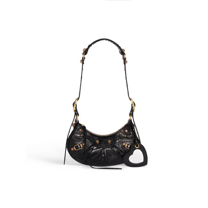 Women’s Le Cagole Xs Shoulder Bag in Black| Balenciaga® US