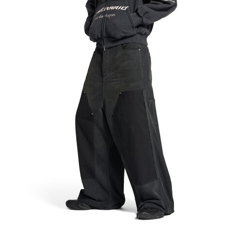 ripped off baggy pants