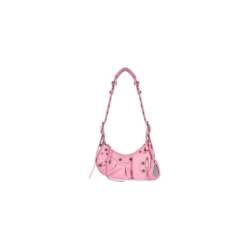 Women's Le Cagole Xs Shoulder Bag in Pink | Balenciaga US