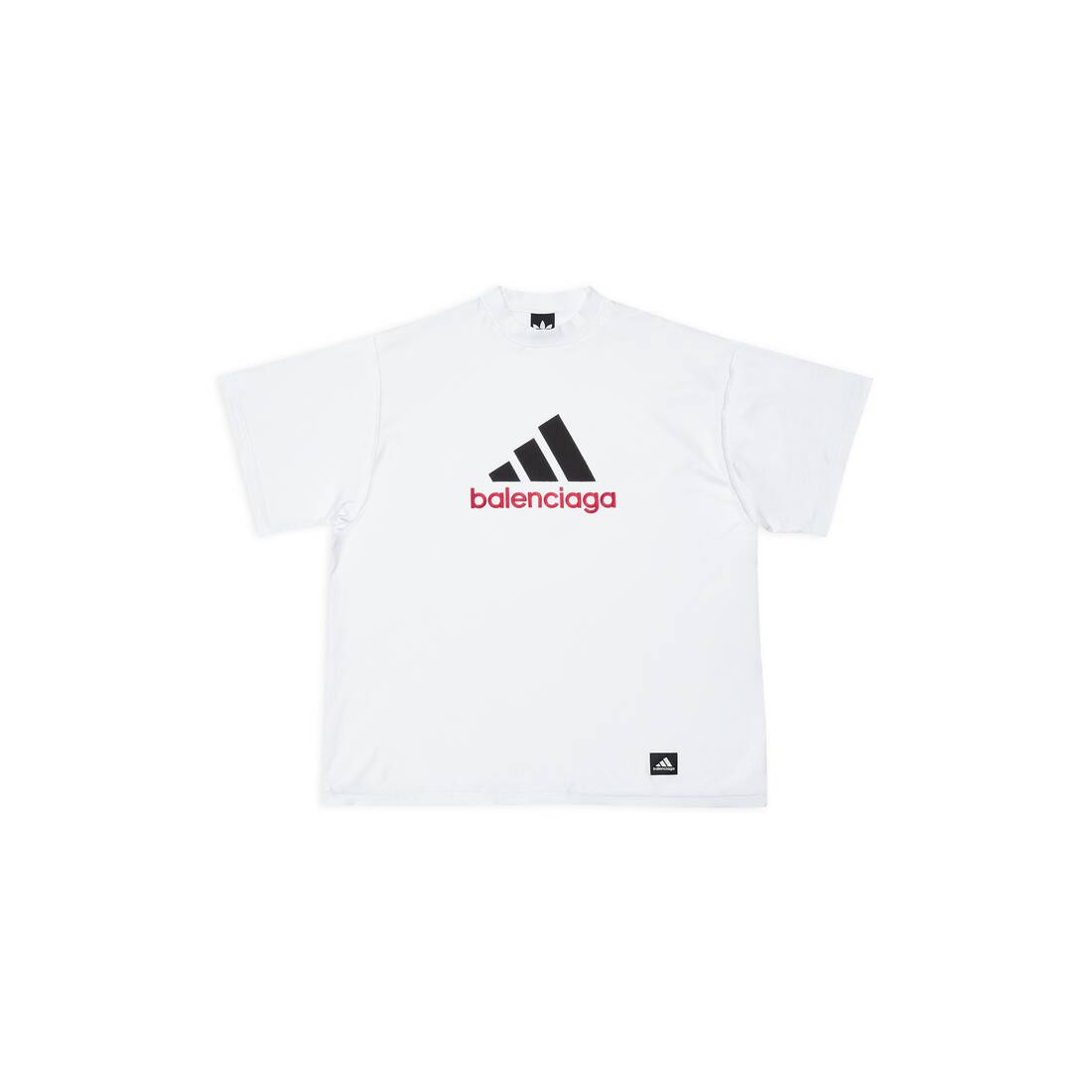 Balenciaga / Adidas オーバーサイズtシャツ で ホワイト