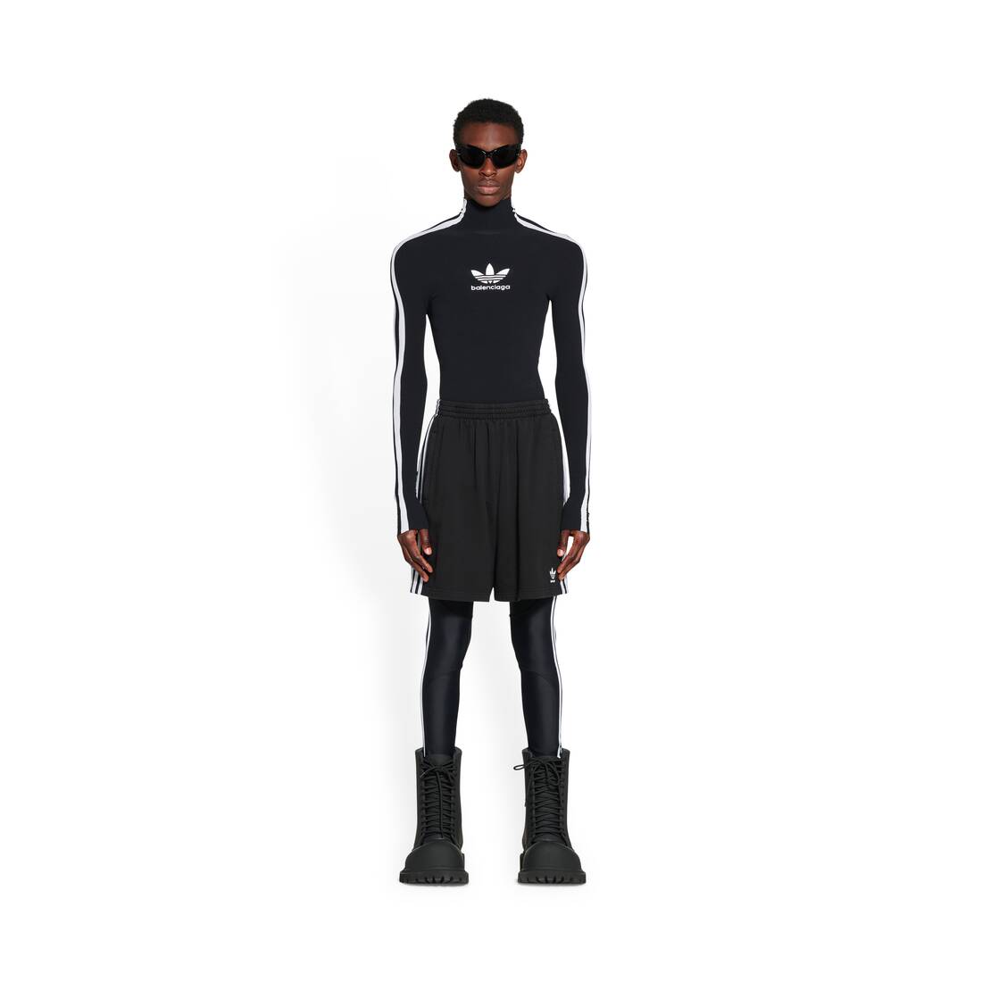 Balenciaga / Adidas ラージショーツ で ブラック