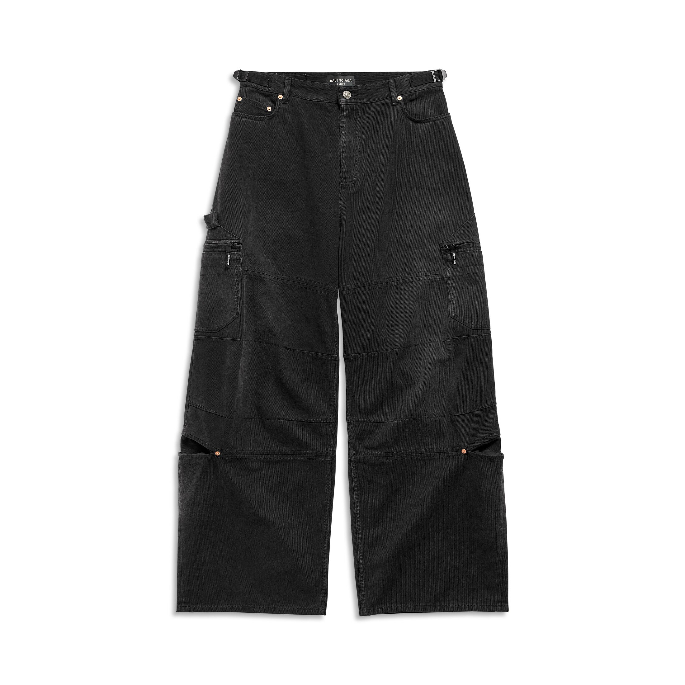 Balenciaga Cargo Pants - Black - Man - XS - Cotton