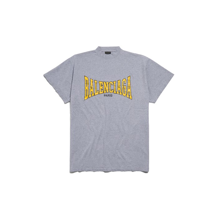 Balenciaga men's logo shirt on sale