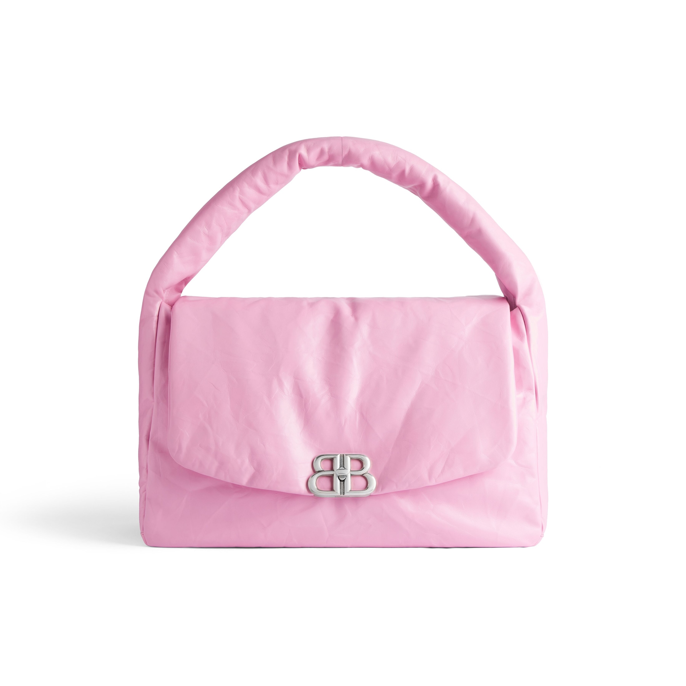Balenciaga Monaco Large Sling Bag - Pink - Women's - Calfskin