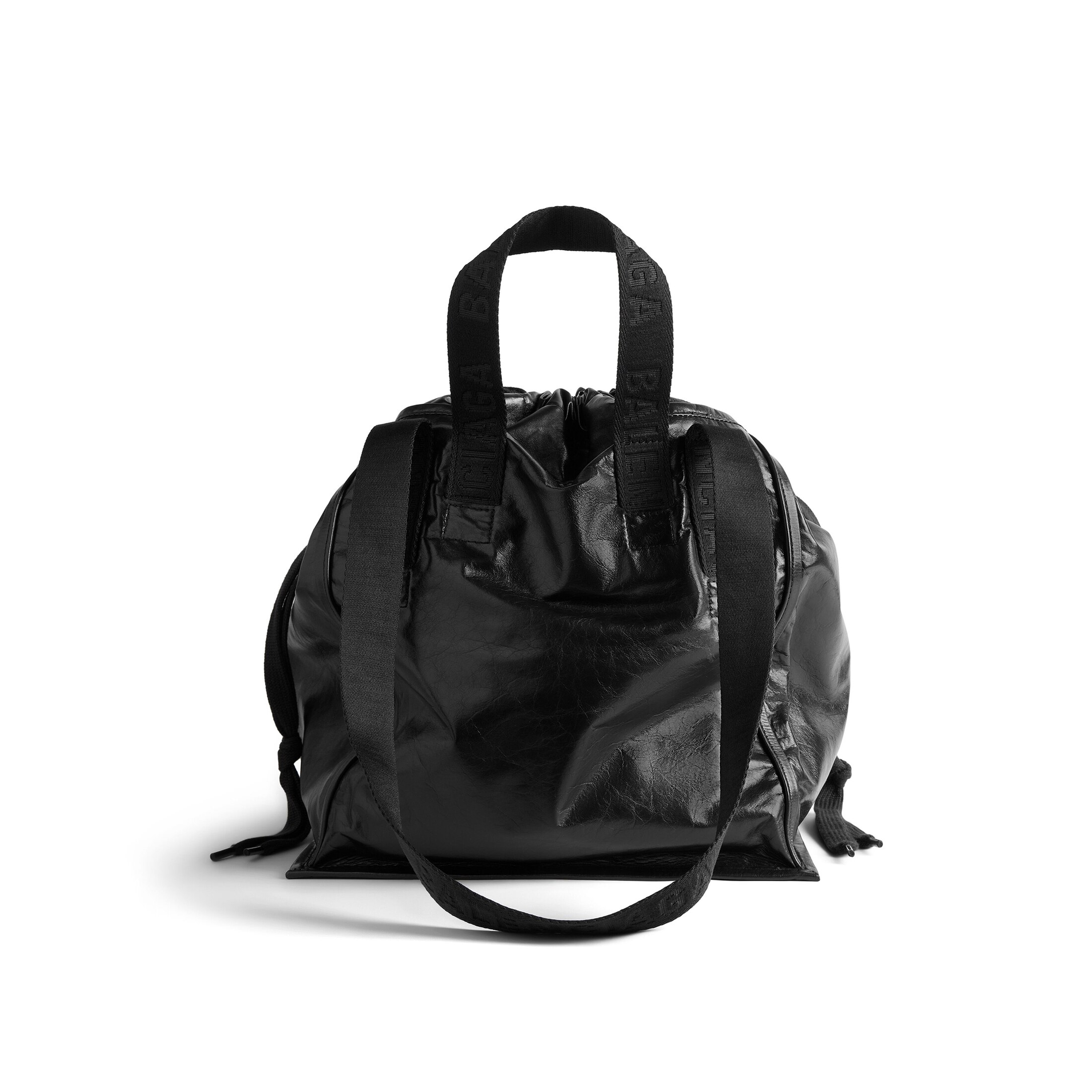 Balenciaga Sac Cabas Cargo Grand Modèle - Noir - Homme - Cuir De Veau, Polyester, Coton