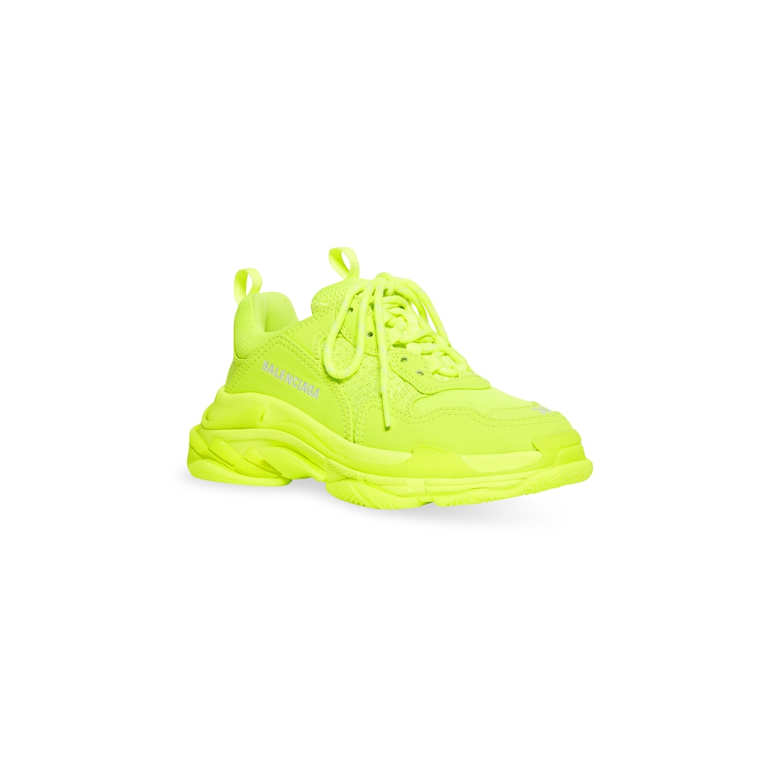 Balenciaga arena store neon yellow