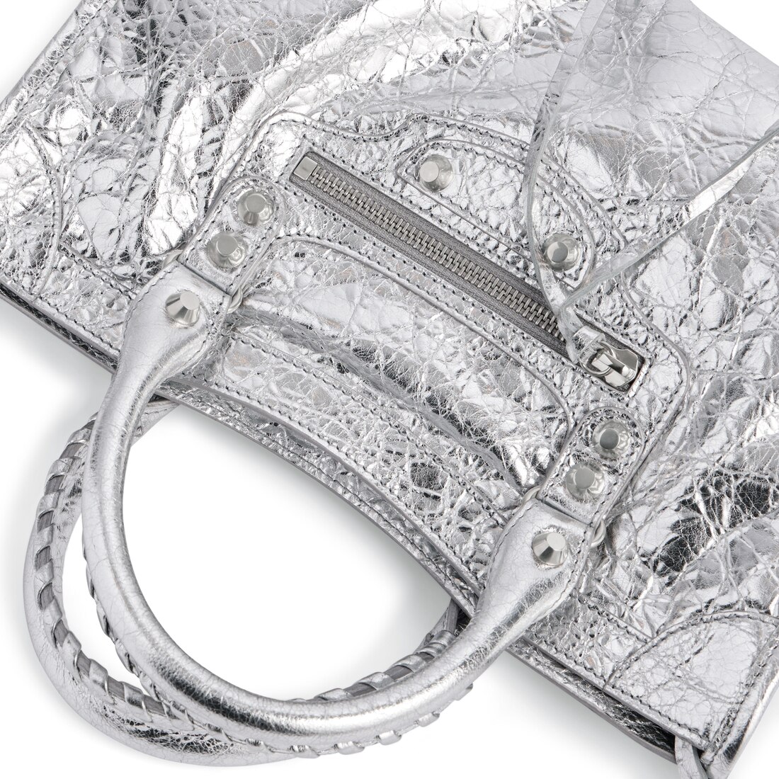 Balenciaga silver crossbody online