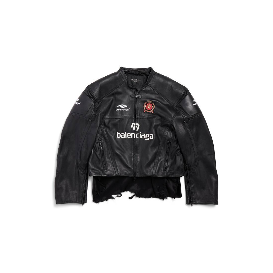 Men's Racer Jacket in Black Balenciaga US