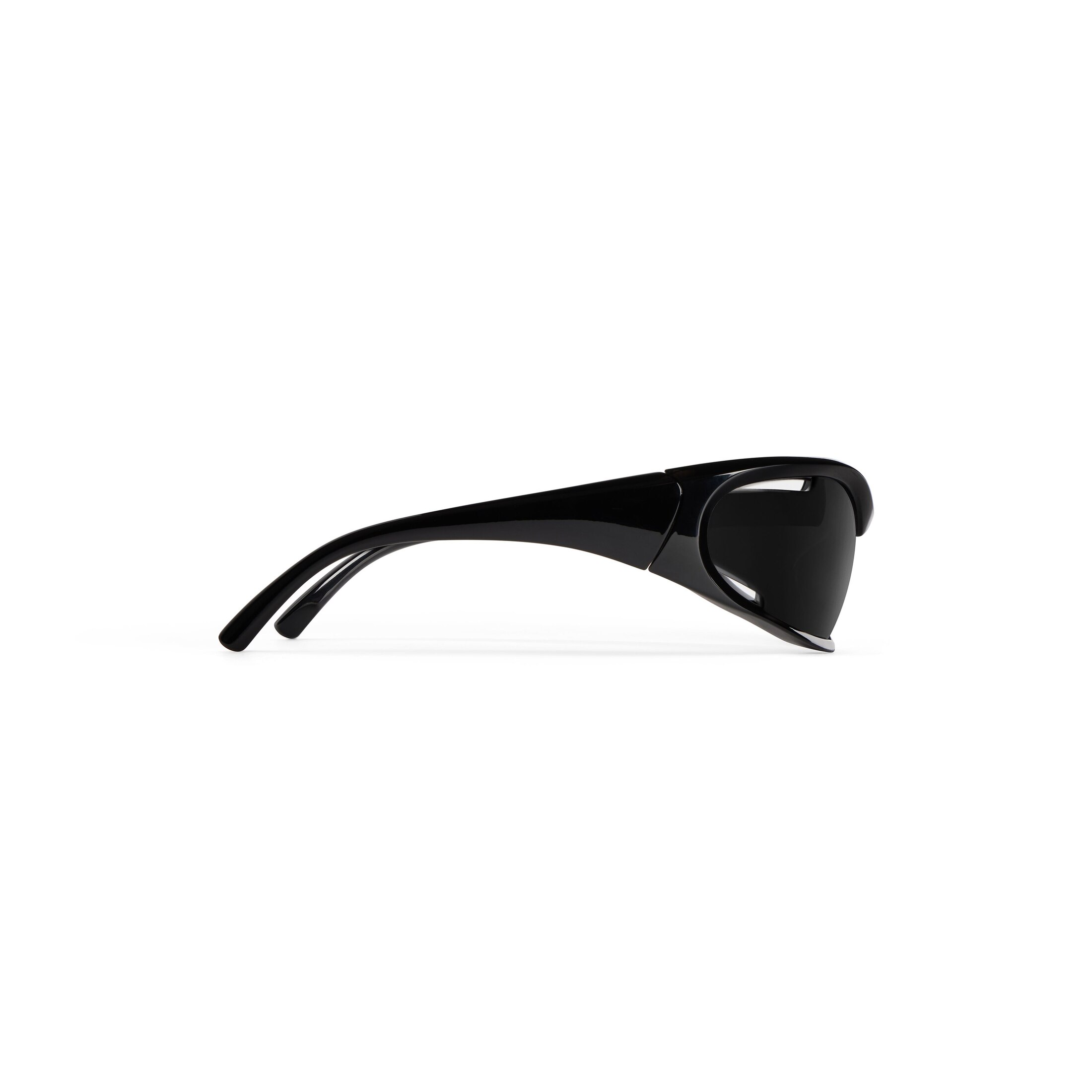 Dynamo Rectangle Sunglasses in Black | Balenciaga US