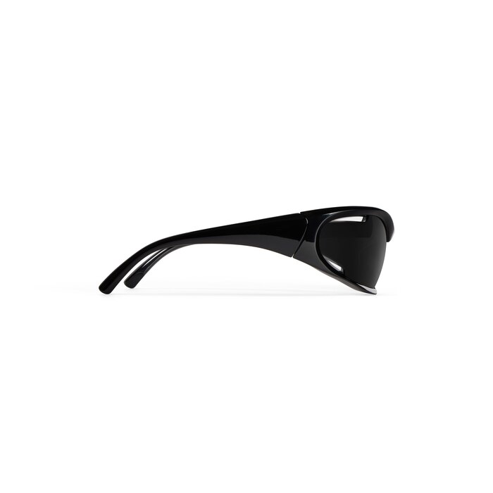 Dynamo Rectangle Sunglasses In Black 