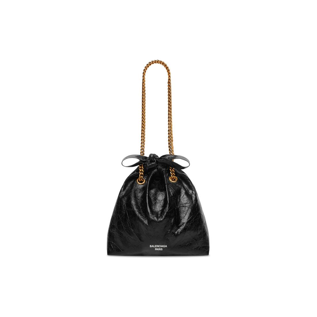 sammensværgelse Køre ud Beloved Women's Crush Small Tote Bag in Black | Balenciaga US