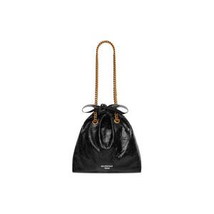Women's Crush Small Tote Bag in Black | Balenciaga US