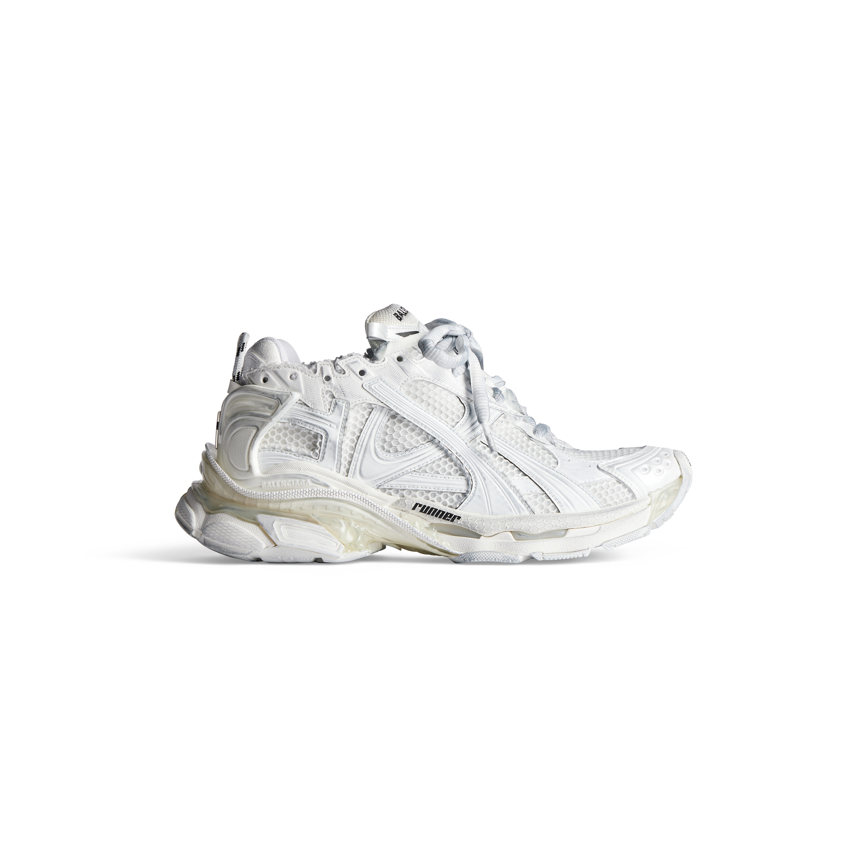 Women's Runner Sneaker in White Balenciaga US