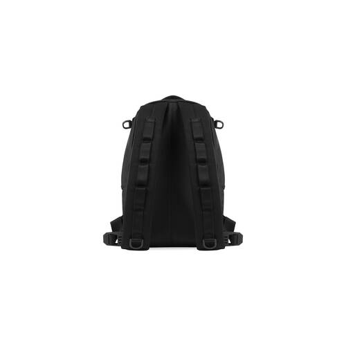 Men's Army Small Multicarry Backpack in Black | Balenciaga US