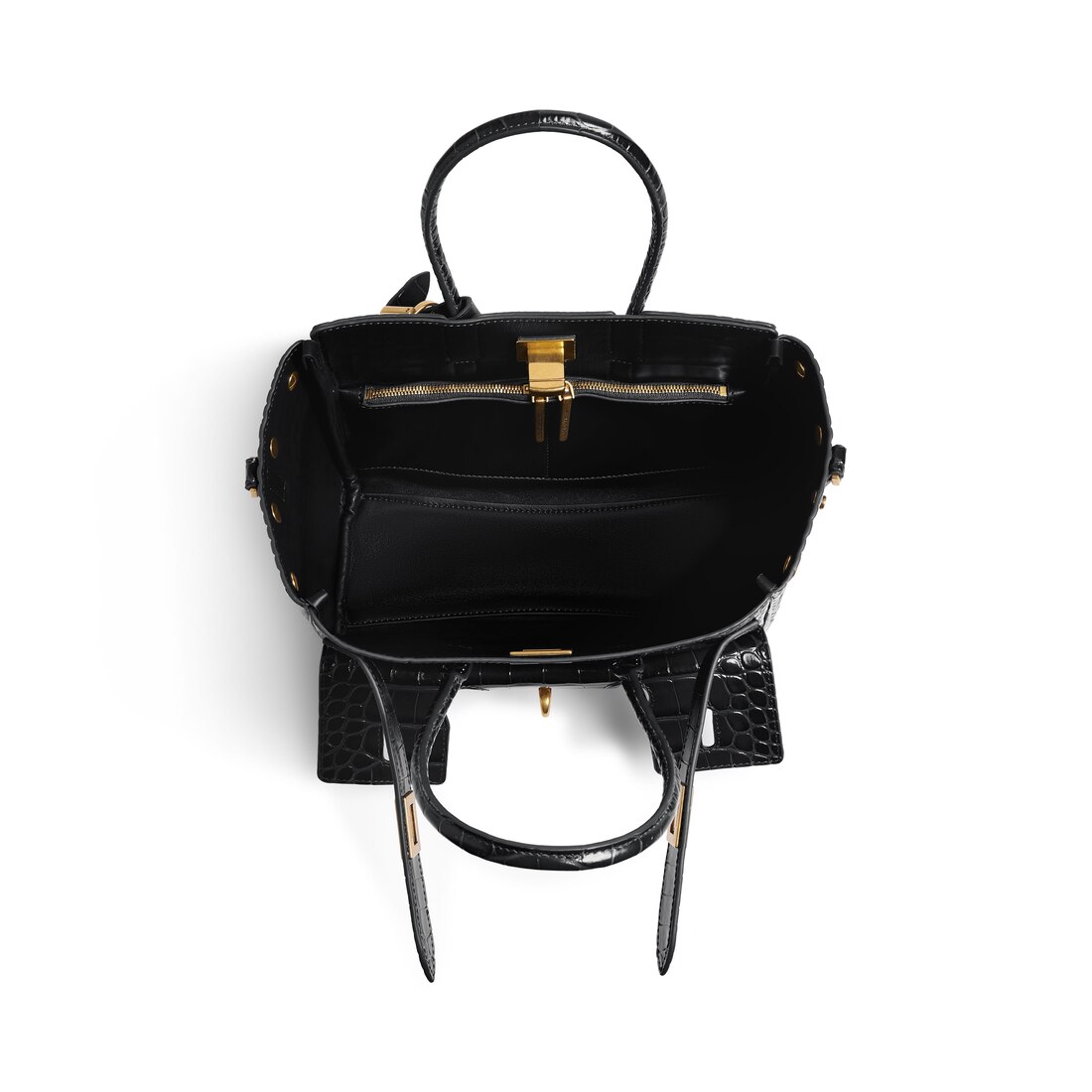 Women's Bel Air Carry All Bag Mini in Black | Balenciaga US