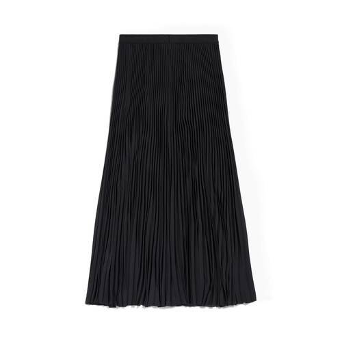 Women's Elastic Skirt in Black | Balenciaga US