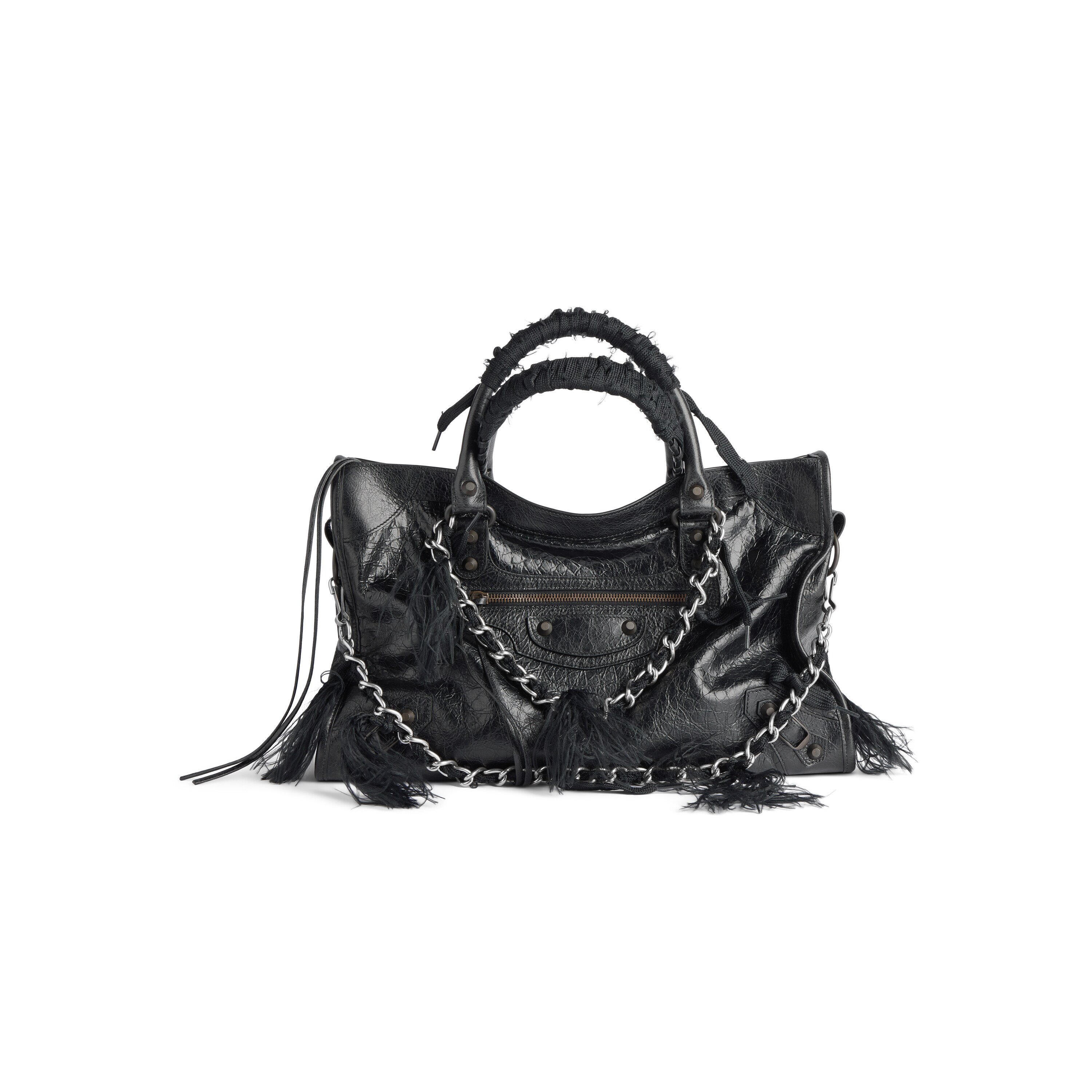 Women s Le City Medium Bag in Black Balenciaga CA