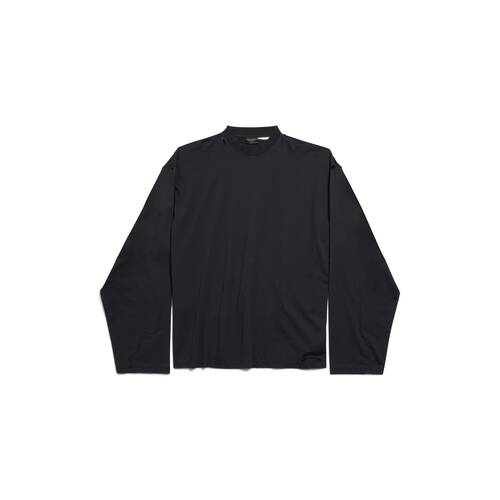 camiseta de manga larga security tape oversized