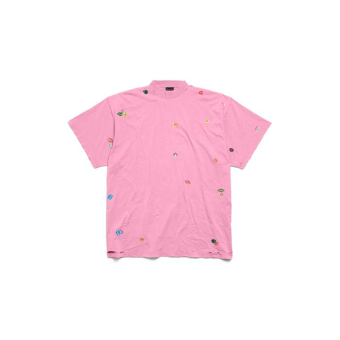 Men's Basketball Series - Oversized T-shirt in Off White
