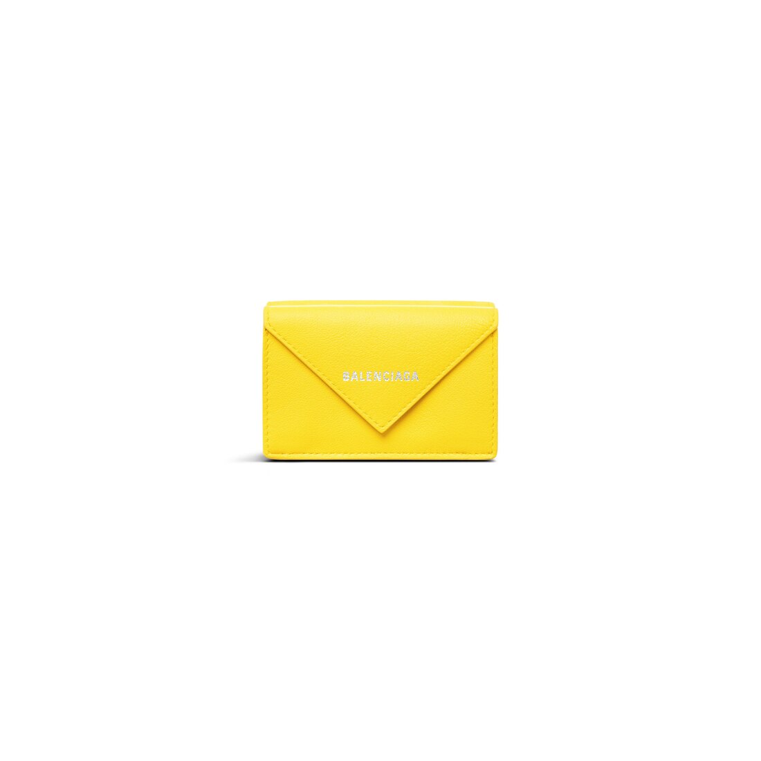 Balenciaga yellow wallet on sale