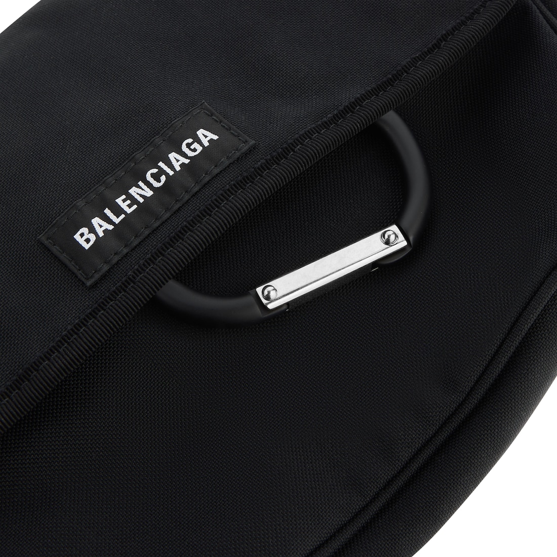 Men's Explorer Flap Messenger Bag Small in Black | Balenciaga US