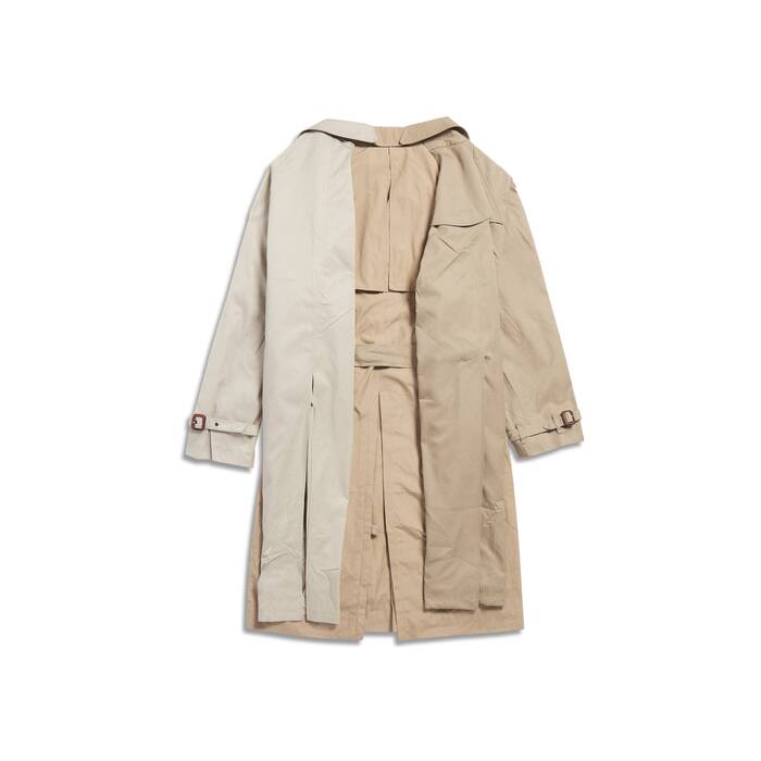 double sleeve trench