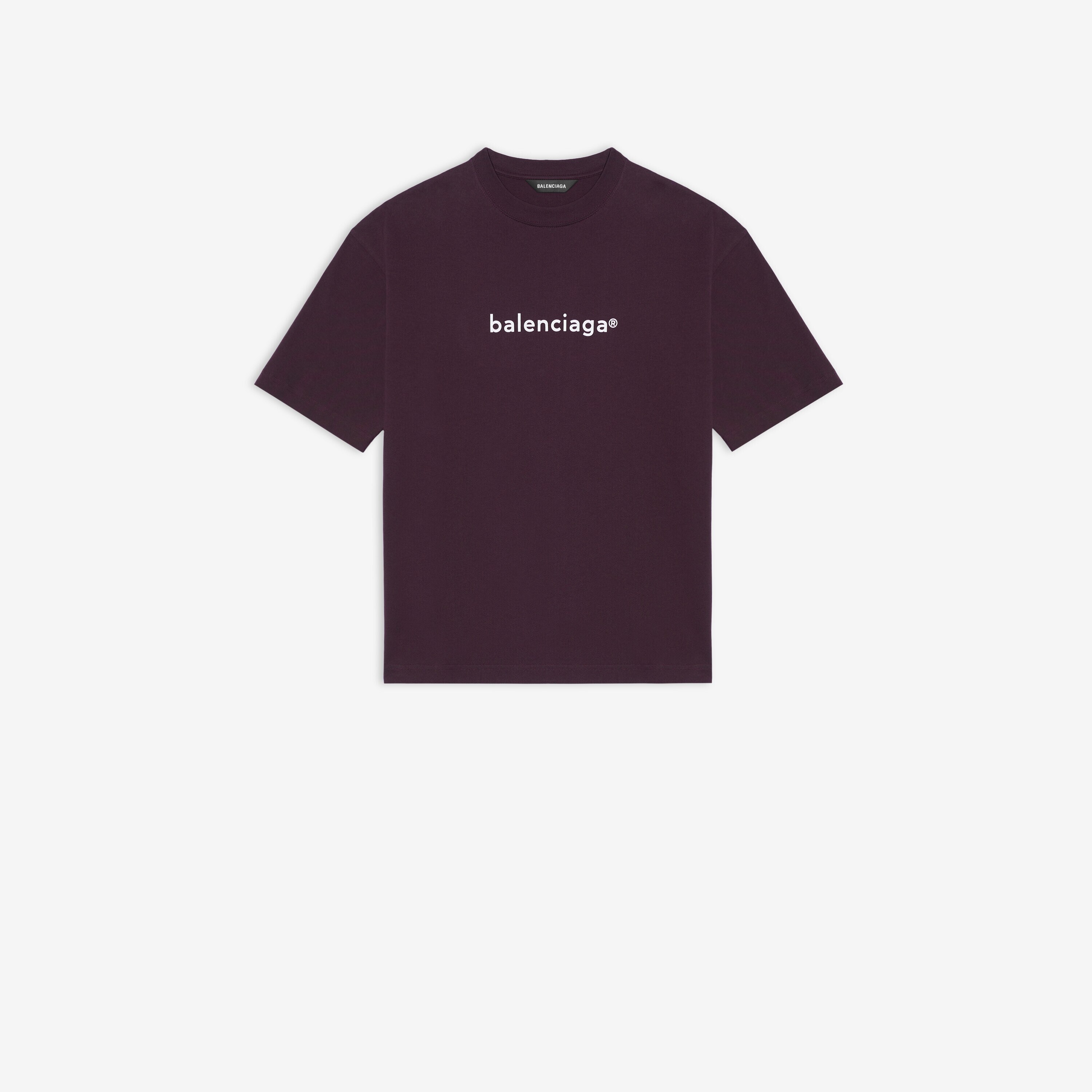 balenciaga new copyright logo tee