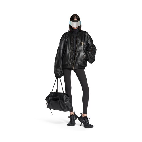 balenciaga i automobili lamborghini oversized bomber