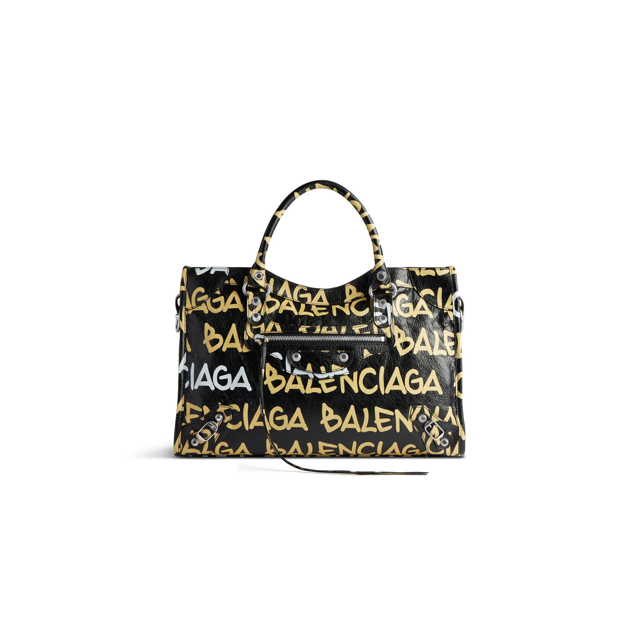 Balenciaga Le City Medium Bag - Black - Unisex - Lambskin