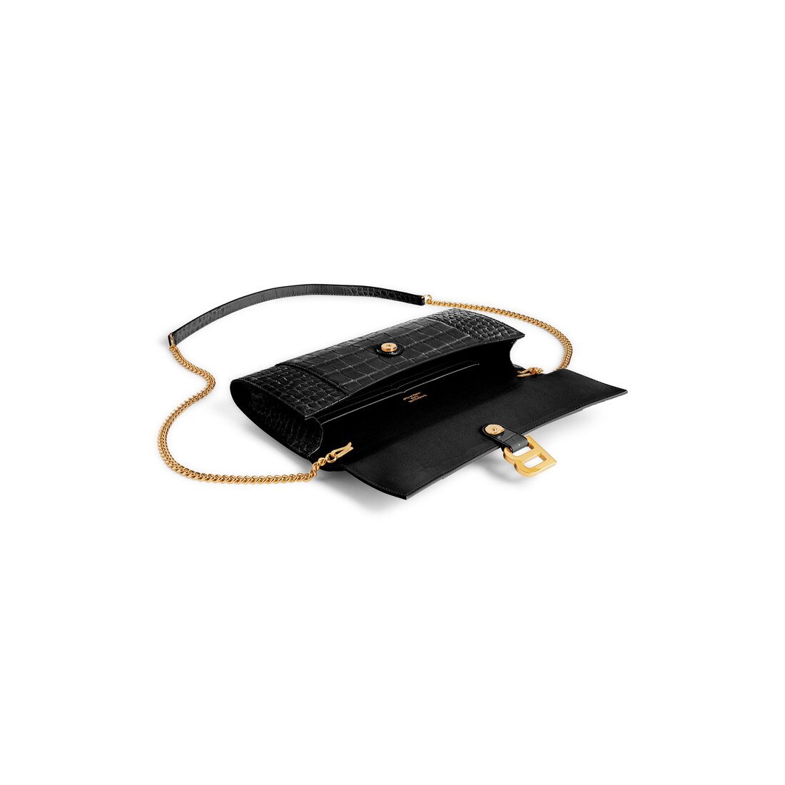 【関税＆送料込み】Balenciaga Hourglass Pochette With Handl ホワイト の ウィメンズ Hourglass Soft トートバッグ