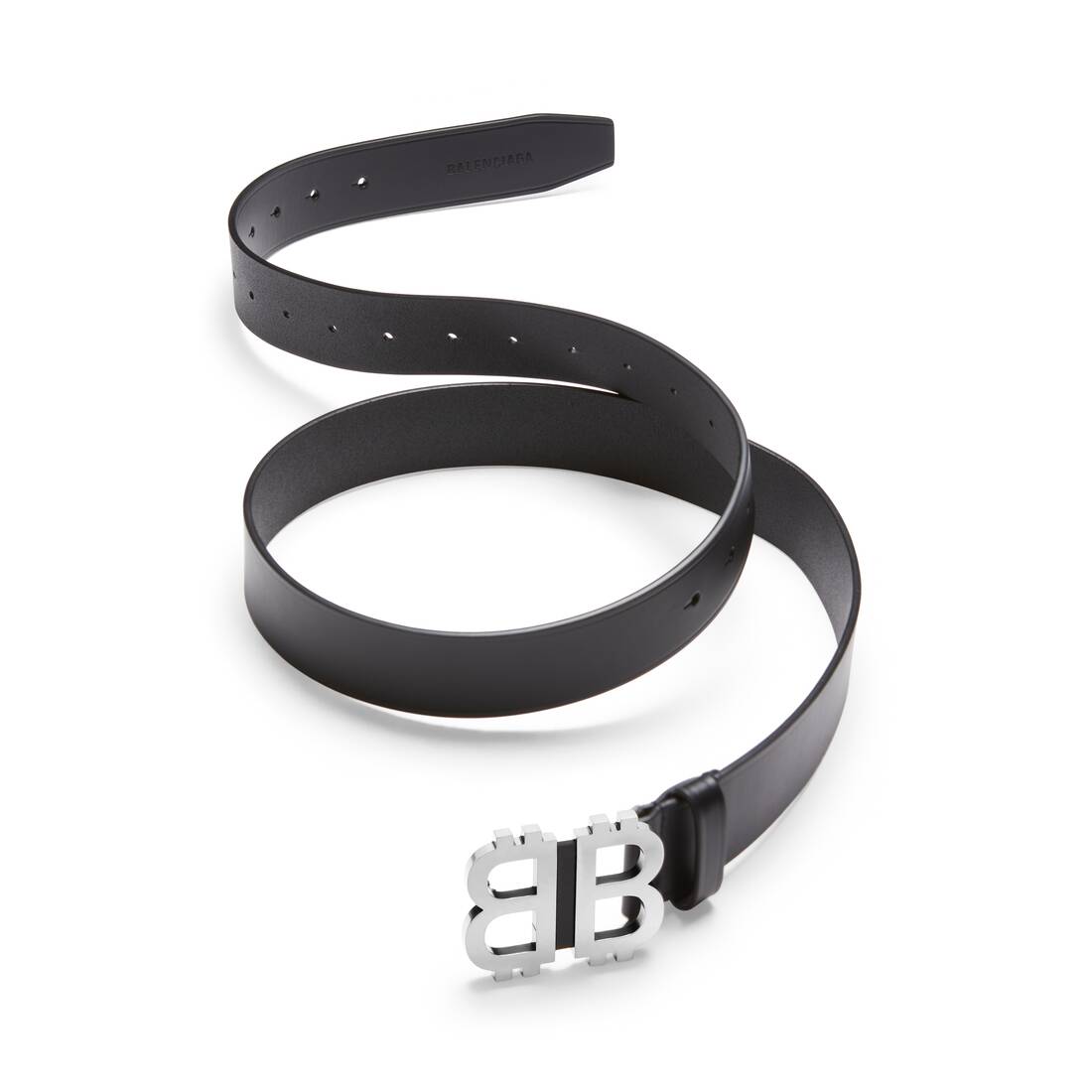 Men's Crypto Bb Belt in Black | Balenciaga United States EN - Image 2