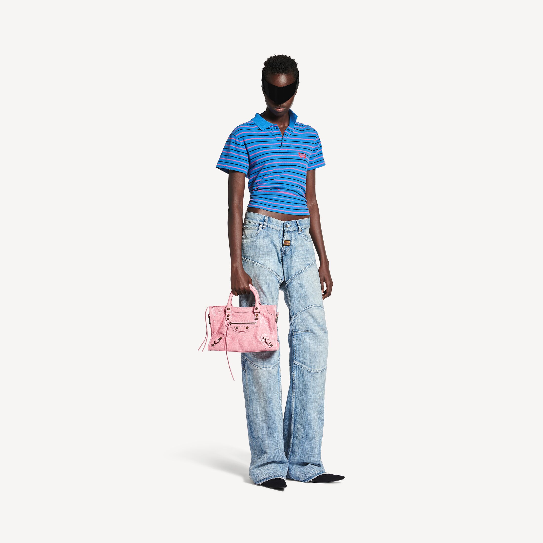 Women's Le City Bag Small in Vintage Pink | Balenciaga US