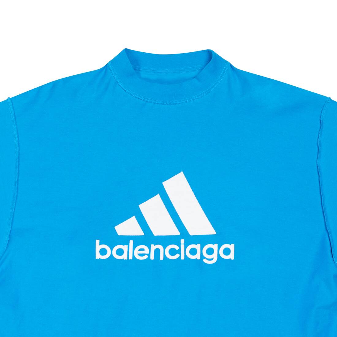 Torpe Rey Lear Departamento Balenciaga / Adidas T-shirt Oversized in Blue | Balenciaga US