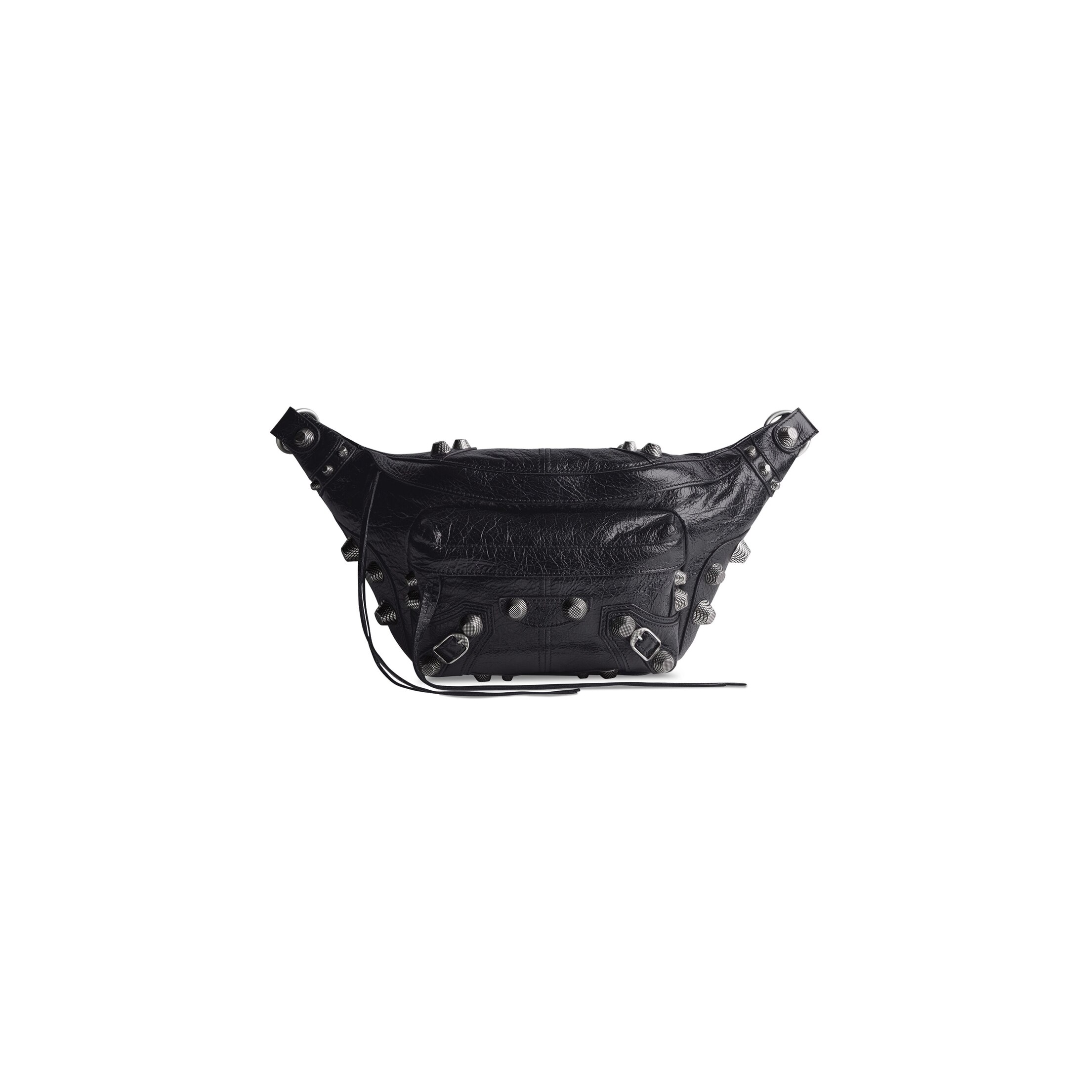 Balenciaga Le Cagole Medium Beltpack - Black - Man - Lambskin