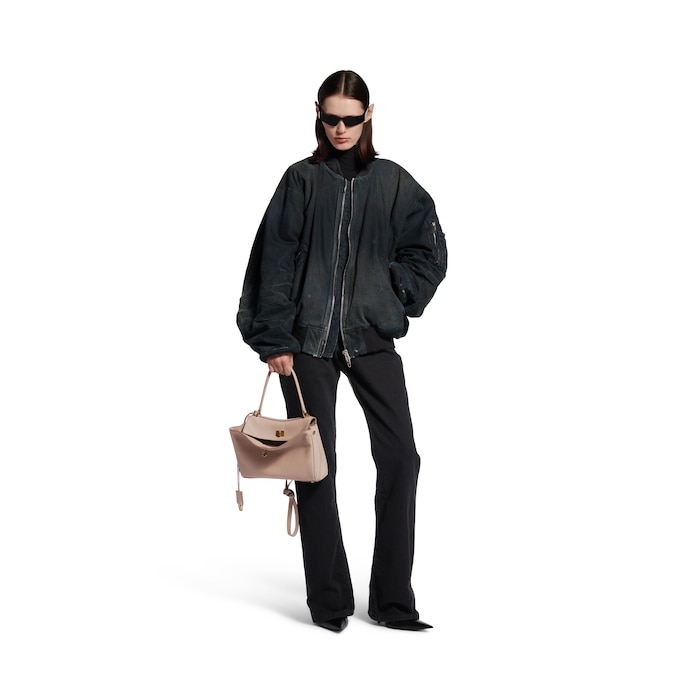 rodeo handtasche klein genarbtes kalbsleder