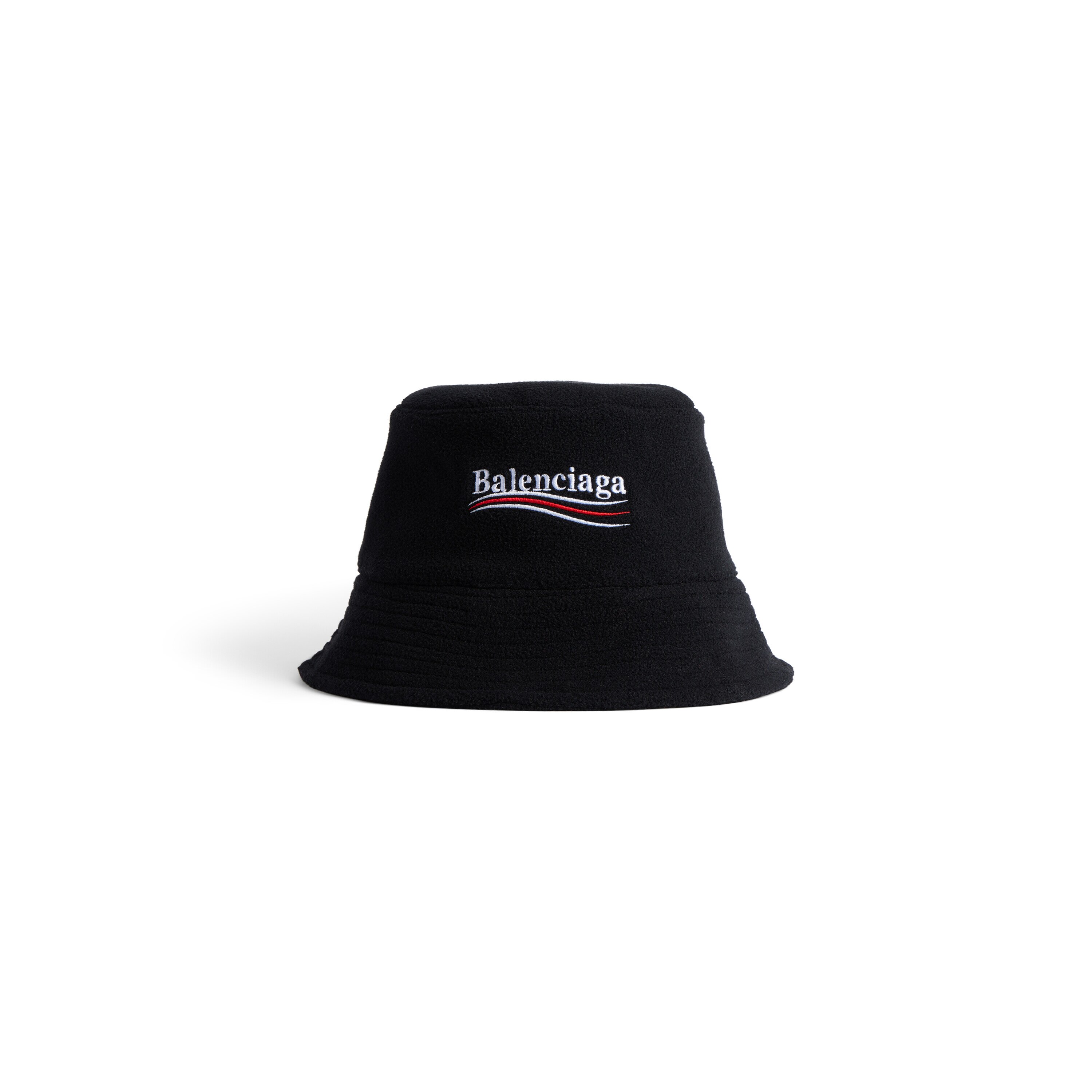 Political Campaign Bucket Hat in Black | Balenciaga US