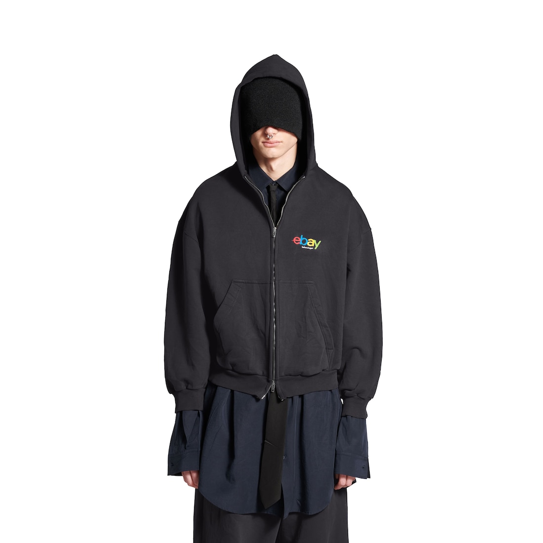 Balenciaga pullover hoodie best sale