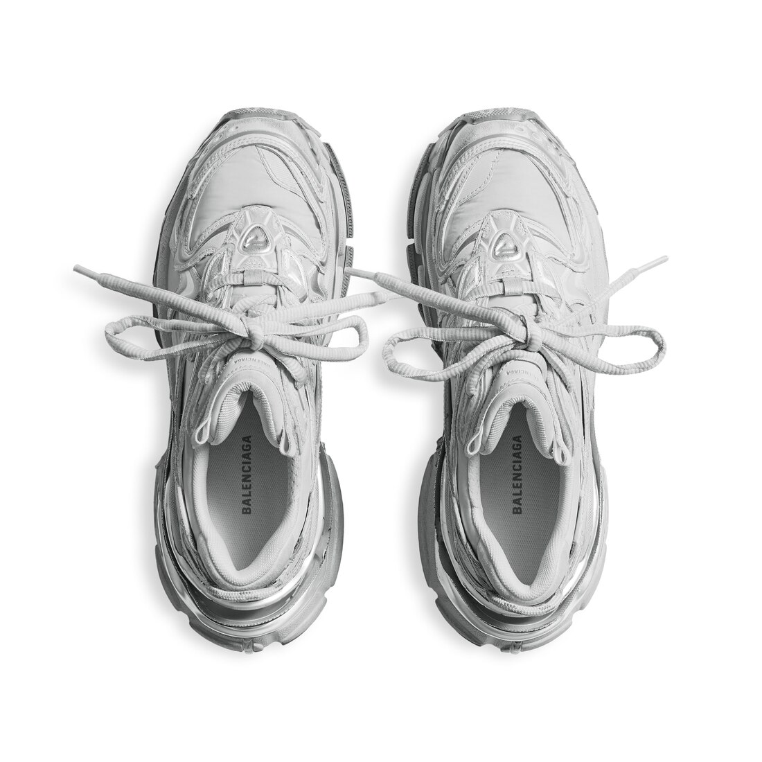 関税込み BALENCIAGA ＋Runner 2.0 スニーカー ホワイト の ウィメンズ Runner 2.0 スニーカー スニーカー
