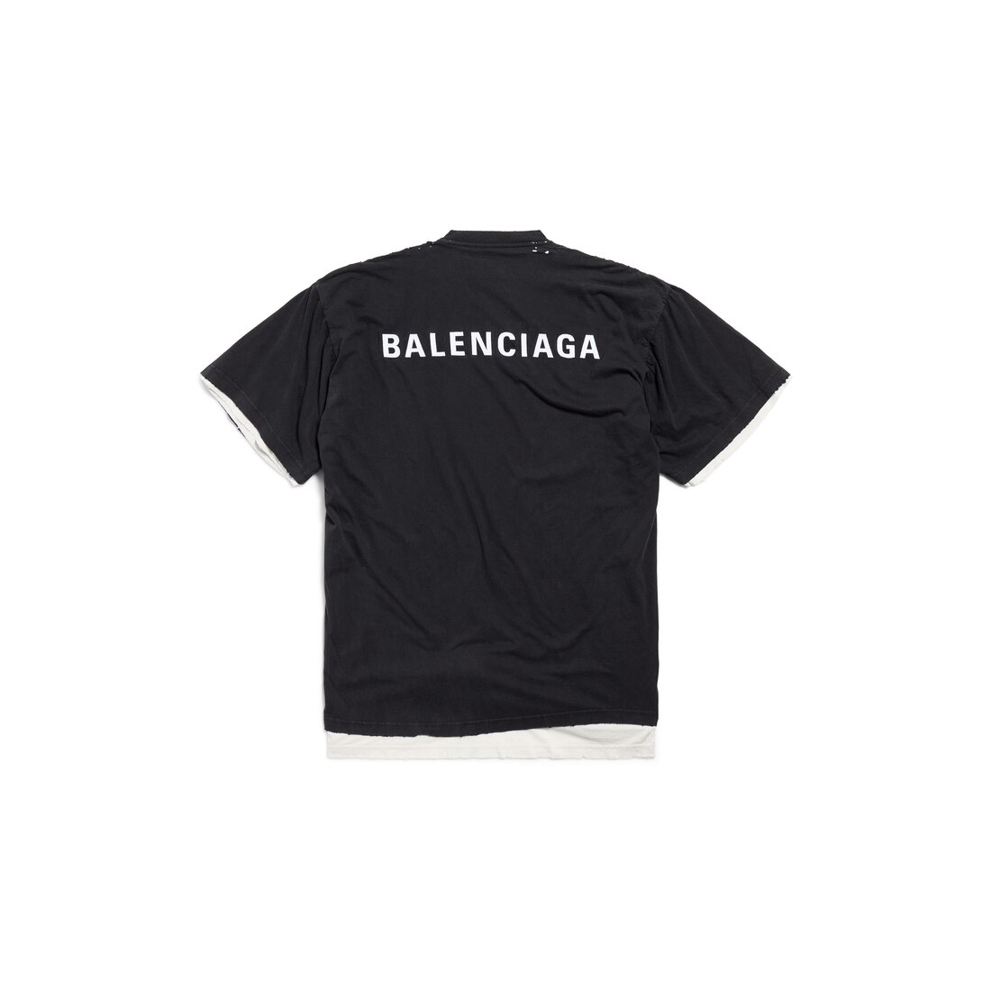 ホワイト の ウィメンズ Balenciaga Back ダブル Tシャツ