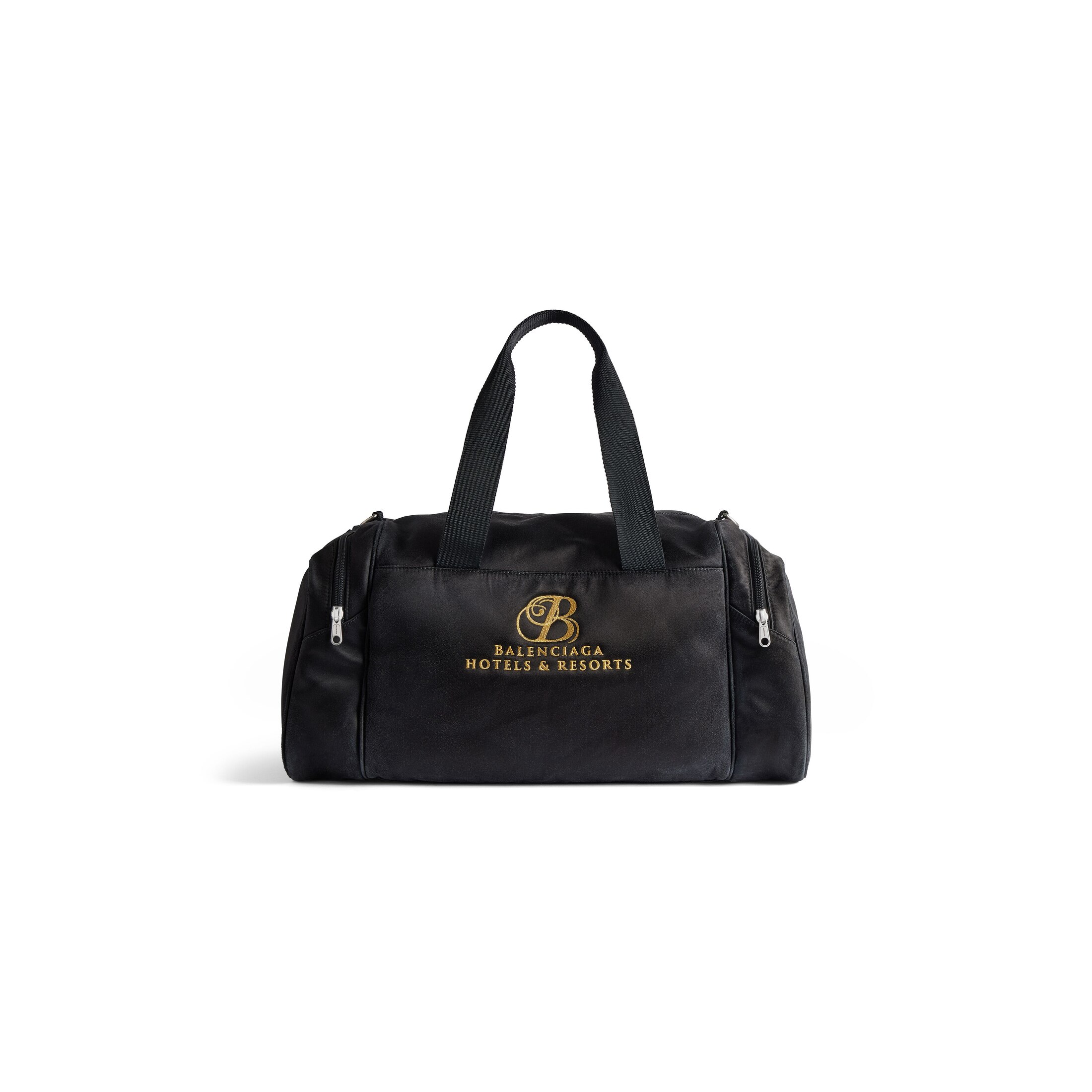 Balenciaga Borsa Da Palestra Hotel & Resort - Nero - Uomo - Viscosa, Seta, Poliestere