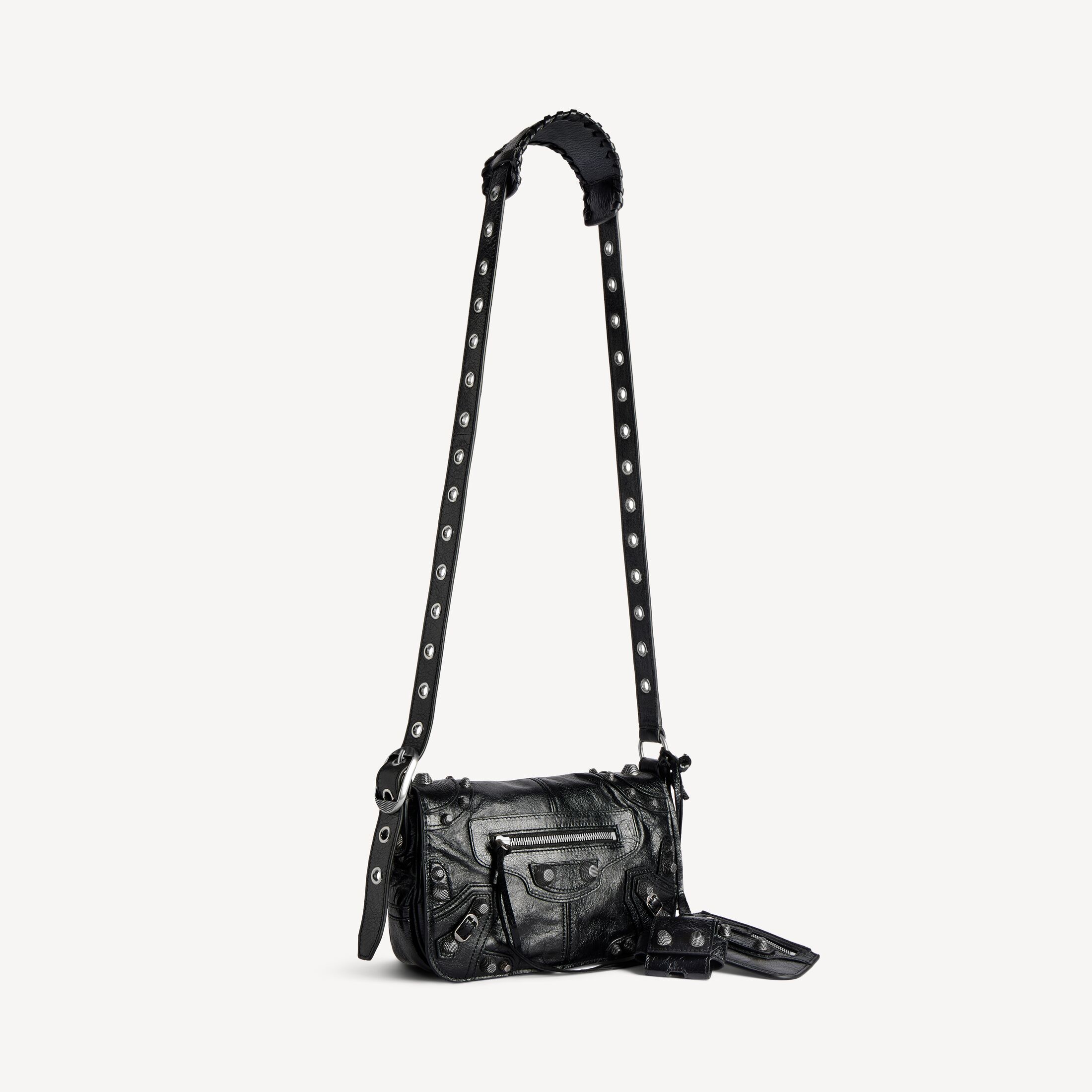 남성 Le Cagole Men Xs 플랩 백 블랙 Balenciaga KR