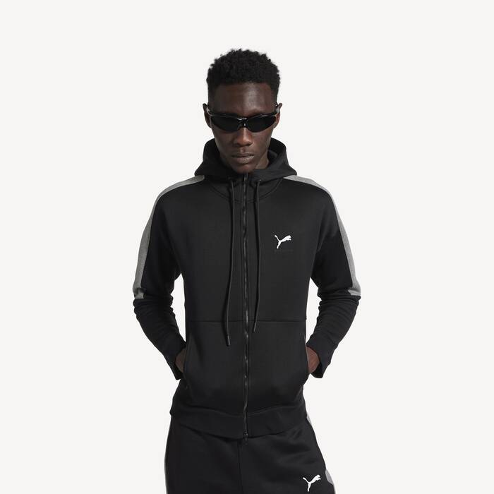balenciaga i puma hooded tracksuit jacket