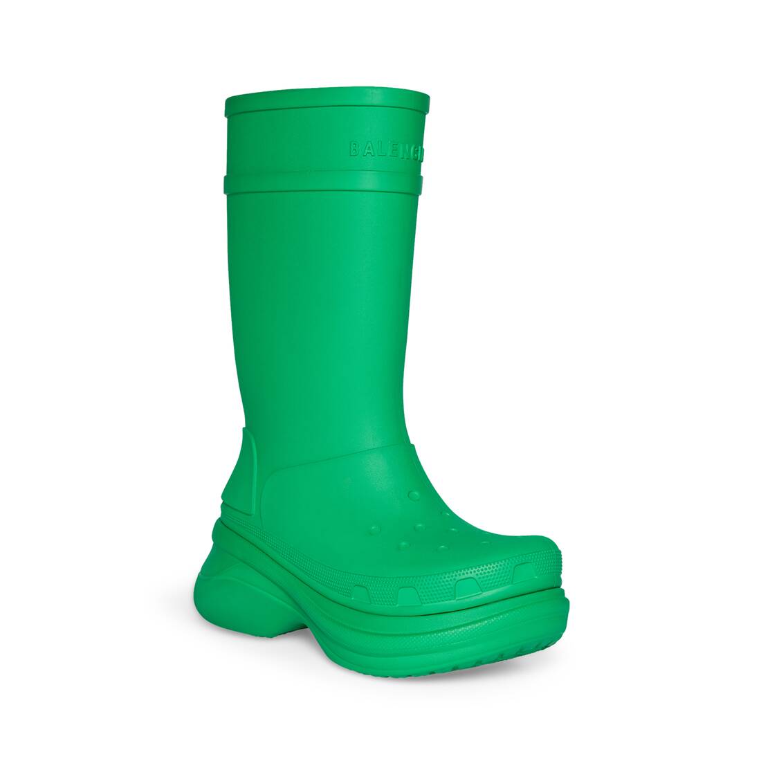 Mens Crocs Boot in Green  Balenciaga US
