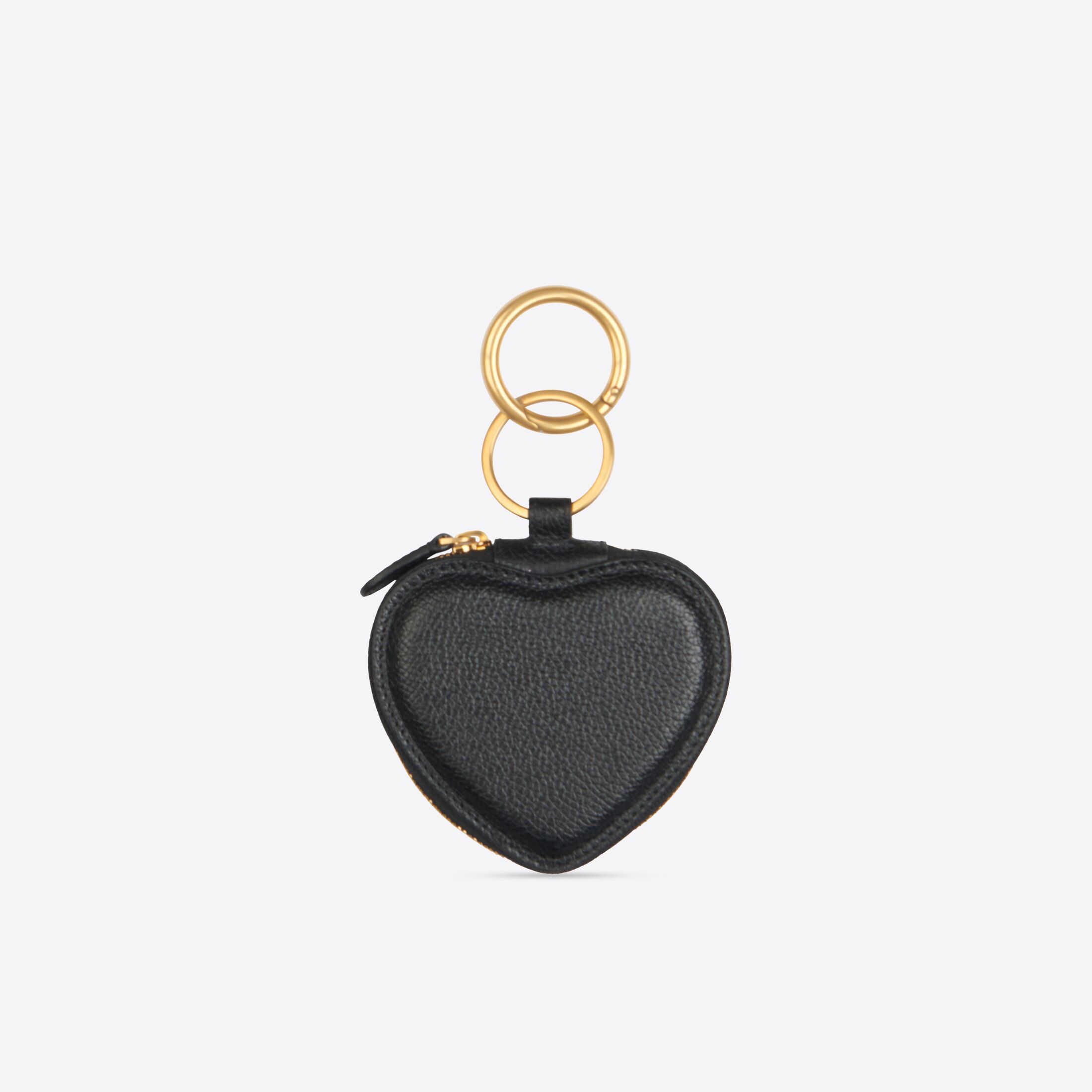 Women's Cash Heart Mirror Case in Black | Balenciaga US